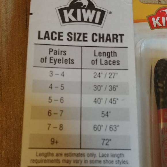 🎉2/$16 New Kiwi 3pc. Shoelaces - Picture 2 of 2